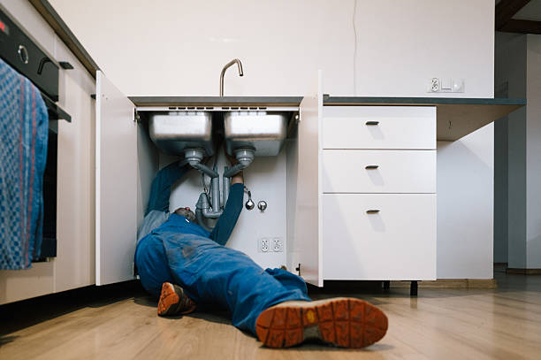 Professional Leak Detection technician working in Danville, VA